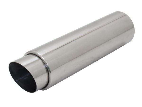 Auspuff Endrohr Edelstahl 1x90/76mm GP-Design mit ABE