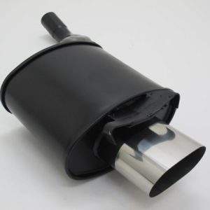 Novus Sportauspuff 135x75mm scharfkantig für Mercedes SLK R170