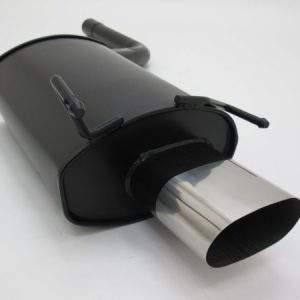 Novus Sportauspuff 135x75mm scharfkantig für Mercedes C-Klasse W202 / W208