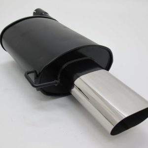 Novus Sportauspuff 135x75mm scharfkantig für BMW E60