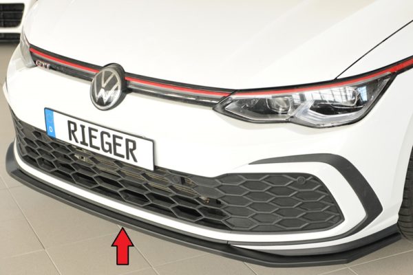 Rieger Spoilerschwert nur für GTI / GTD / GTE für orig. Frontschürze