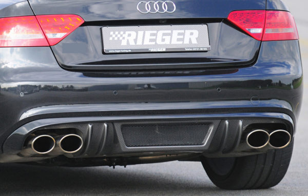 Rieger ESD Audi A5 (B8) 4Zyl ø66mm Anflutung innen 1,8l TFSI 130 kW  2,0l TFSI 132/155/165kW  2WD+4WD