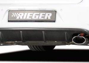 Rieger ESD, Ls/Rs, für VW Golf 6  GTI 140x90mm, Typ 32, ohne Siebrohreinsatz, 15° schräg