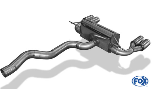 Rieger ESD BMW 4er F32/F33/F36, nur 435i 225/250kW 4x80mm, rund 15° schräg (Typ 25) mit Typ-B Einsatz