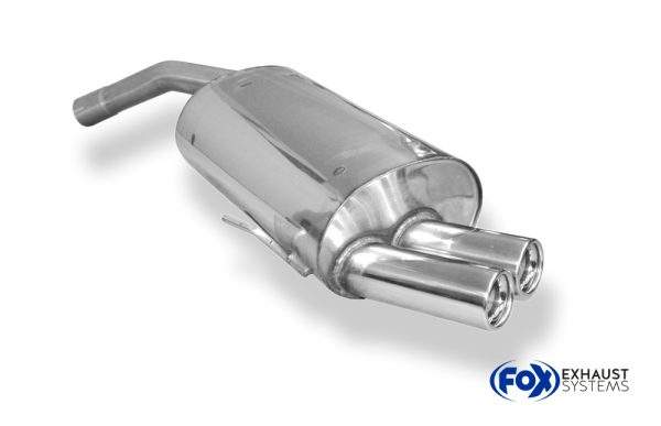 Alfa Romeo 156 Endschalldämpfer - 2x76 Typ 13