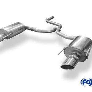 Alfa Romeo 159/ Alfa Romeo 159 Sportwagon Endschalldämpfer rechts/links - 115x85 Typ 38 rechts/links