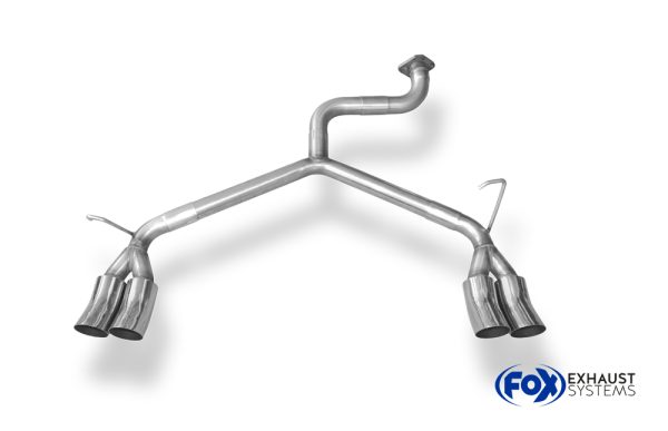 Alfa GTV Typ 916 Endrohrsystem Ausgang rechts/links - 2x76 Typ 18 rechts/links – Bild 2