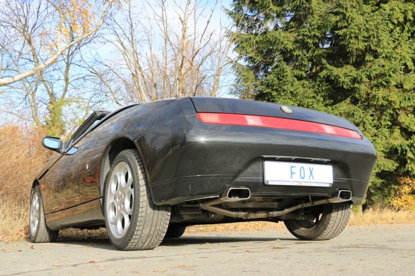 Alfa GTV Typ 916 Endrohrsystem Ausgang rechts/links - 145x65 Typ 59 rechts/links – Bild 2