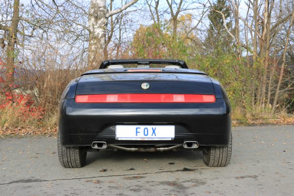 Alfa GTV Typ 916 Endrohrsystem Ausgang rechts/links - 145x65 Typ 59 rechts/links – Bild 3