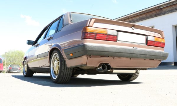 Audi 80/90 Typ 85 quattro Vorfacelift Endschalldämpfer - 2x76 Typ 14