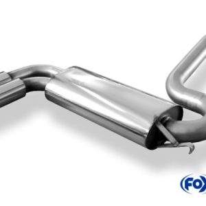 Audi S2 Typ 89 quattro Endschalldämpfer Ø70mm - 2x76 Typ 10