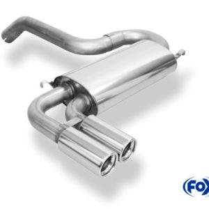 Audi S2 Typ 89 quattro Endschalldämpfer Ø70mm - 2x76 Typ 13