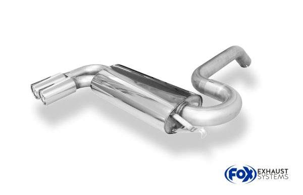 Audi S2 Typ 89 quattro Endschalldämpfer Ø70mm - 2x76 Typ 13 – Bild 2