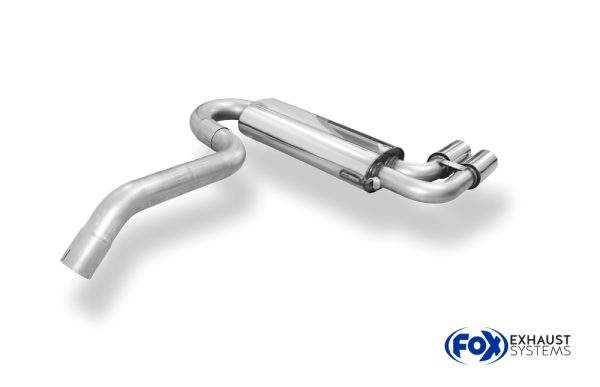 Audi S2 Typ 89 quattro Endschalldämpfer Ø70mm - 2x76 Typ 13 – Bild 3