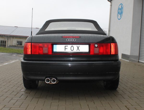 Audi 80/90 - Typ 89, B3 Limousine/ Coupe/ 80 B4 - Cabrio Endschalldämpfer - 2x76 Typ 13 – Bild 5