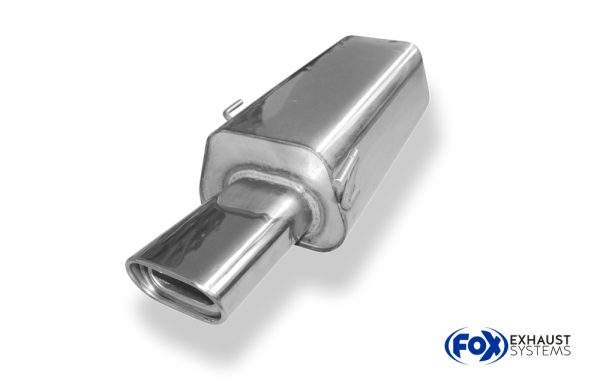 Audi 80 Typ B4 Limousine & Avant Endschalldämpfer Ø63,5mm - 135x80 Typ 53