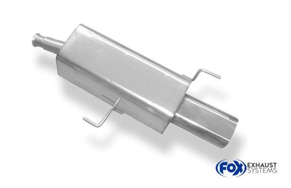 Audi 80 Typ B4 Limousine & Avant Endschalldämpfer Ø63,5mm - 135x80 Typ 53 – Bild 3