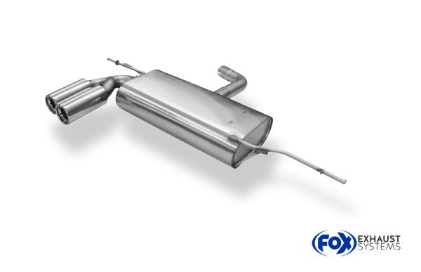 Audi A3 - 8P (3-Türer) Endschalldämpfer - 2x76 Typ 13 – Bild 2