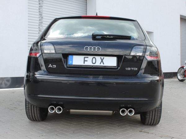 Audi A3 - 8P Sportback Endschalldämpfer Ausgang rechts/links - 2x76 Typ 13 rechts/links – Bild 3