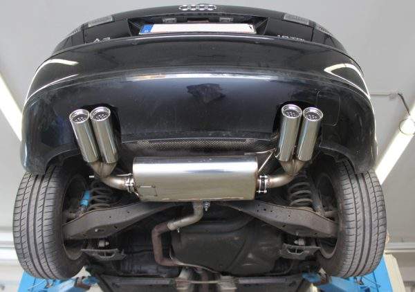 Audi A3 - 8P Sportback Endschalldämpfer Ausgang rechts/links - 2x76 Typ 13 rechts/links – Bild 4