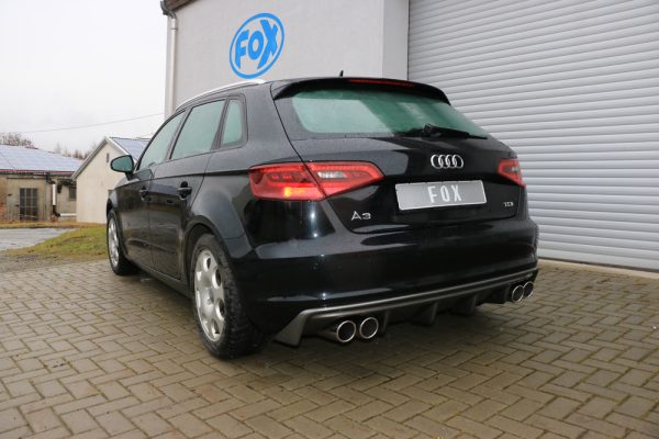 Audi A3 - 8V Sportback Endschalldämpfer Ausgang rechts/links - 2x90 Typ 16 rechts/links – Bild 2