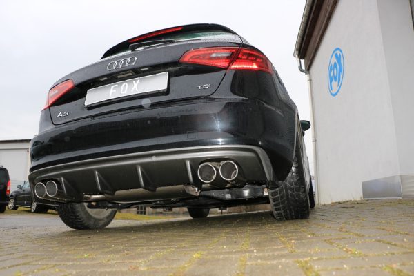 Audi A3 - 8V Sportback Endschalldämpfer Ausgang rechts/links - 2x90 Typ 16 rechts/links – Bild 4