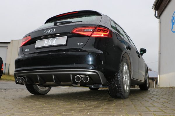 Audi A3 - 8V Sportback Endschalldämpfer Ausgang rechts/links - 2x88x74 Typ 32 rechts/links – Bild 6