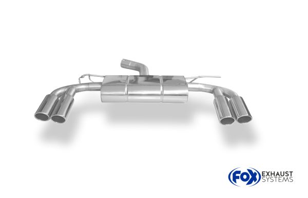 Audi A3 - 8V Sportback Endschalldämpfer Ausgang rechts/links - 2x88x74 Typ 32 rechts/links – Bild 2