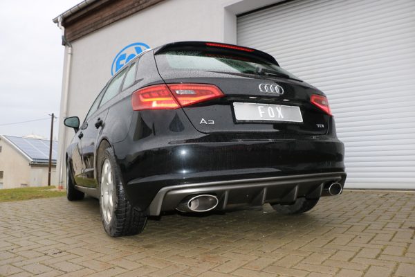 Audi A3 - 8V Sportback Endschalldämpfer Ausgang rechts/links - 160x90 Typ 38 rechts/links – Bild 6