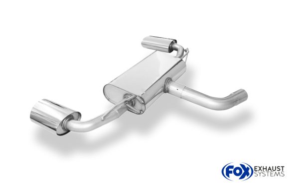 Audi A3 - 8V 3-türer Endschalldämpfer quer Ausgang rechts/links - 160x90 Typ 38 rechts/links – Bild 4