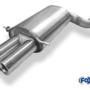 Audi A4/ S4 Typ B5 quattro Endschalldämpfer Ø70mm - 2x76 Typ 13