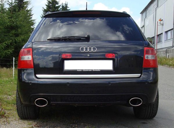 Audi A6/ S6 Typ 4B quattro Endschalldämpfer rechts/links - 140x90 Typ 32 rechts/links für originale RS6-Stoßstange – Bild 2