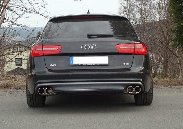 Audi A6 4G - 3,0l TFSI Endschalldämpfer rechts/links zweiflutig - 2x90 Typ 16 rechts/links – Bild 7