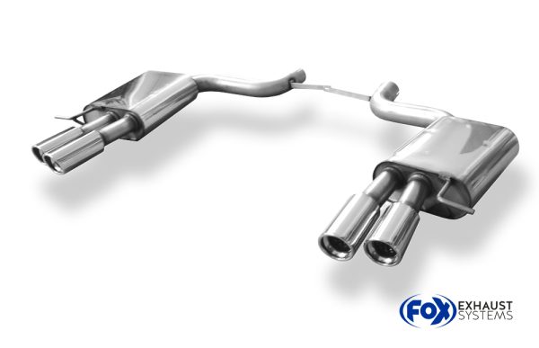 Audi A8 Typ 4E Endschalldämpfer rechts/links Ø70mm - 2x80 Typ 17 rechts/links – Bild 5
