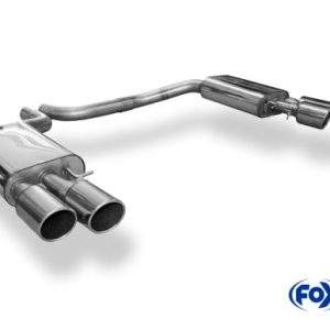 Audi S8 Typ 4H Endschalldämpfer rechts/links zweiflutig - 2x100 Typ 16 rechts/links
