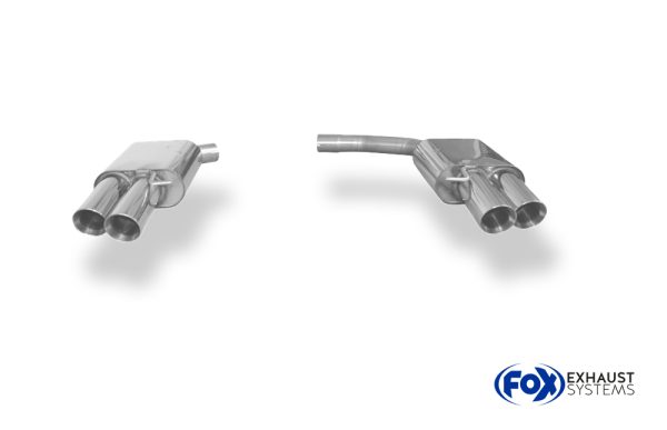 Audi A4/A5 B8 Limousine/Avant/S-Line Frontantrieb & Quattro Endschalldämpfer rechts/links - 2x90 Typ 25 rechts/links – Bild 2