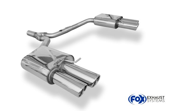 Audi A4 B8 Limousine/ Avant + S-Line Endschalldämpfer rechts/links zweiflutig - 2x90 Typ 17 rechts/links – Bild 3