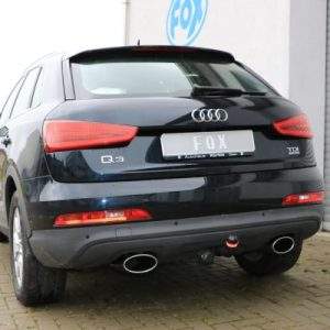 Audi Q3 quattro Diesel Endschalldämpfer Ausgang rechts/links - 160x90 Typ 38 rechts/links