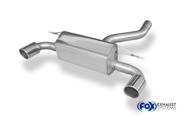 BMW F20/F21 - M135i Endschalldämpfer quer Ausgang rechts/links - 1x100 Typ 16 rechts/links