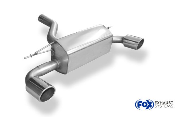 BMW F20/F21 - M135i Endschalldämpfer quer Ausgang rechts/links - 1x100 Typ 16 rechts/links – Bild 3