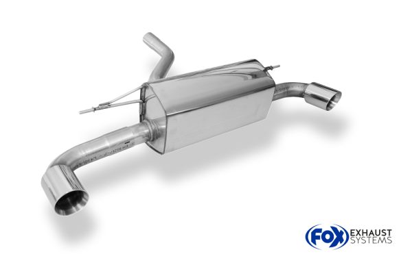 BMW F20/F21 - 120d Endschalldämpfer quer Ausgang rechts/links - 1x90 Typ 25 rechts/links – Bild 2