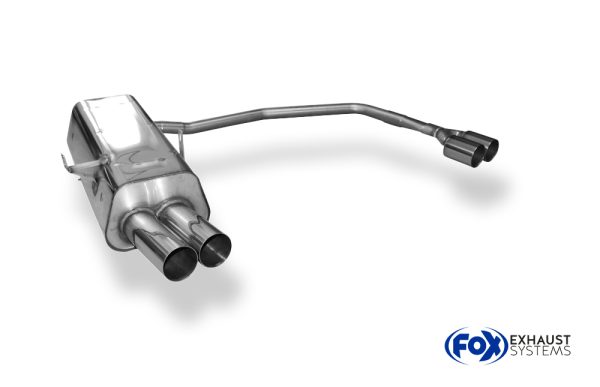BMW E36 316/ 318/ 320/ 323/ 325/ 328 Endschalldämpfer Ausgang rechts/links - 2x76 Typ 10 rechts/links