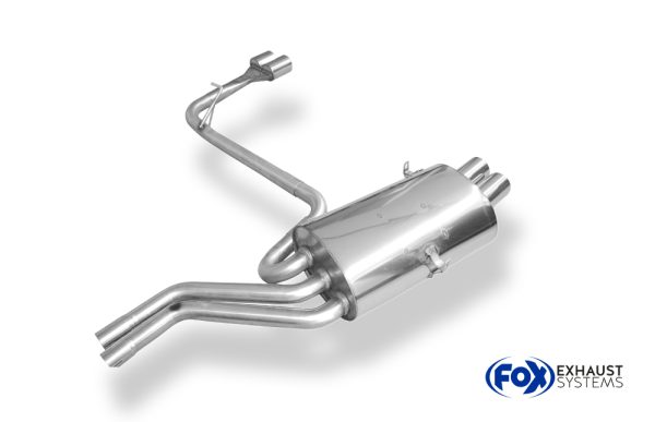 BMW E46 320/ 323/ 325/ 328/ 330 Endschalldämpfer Ausgang rechts/links zweiflutig - 2x76 Typ 10 rechts/links – Bild 4