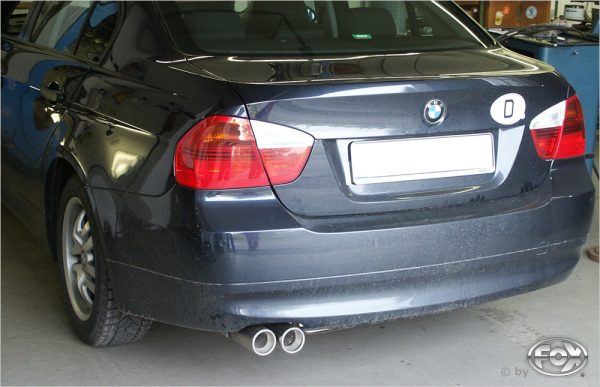 BMW E90/91 318i/ 320i Endschalldämpfer - 2x76 Typ 13 – Bild 5