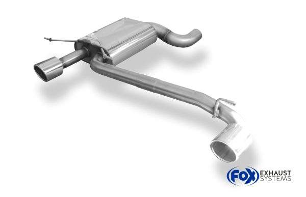 BMW E90/91/92 - 325d/ 330d Endschalldämpfer Ausgang rechts/links - 1x90 Typ 16 rechts/links