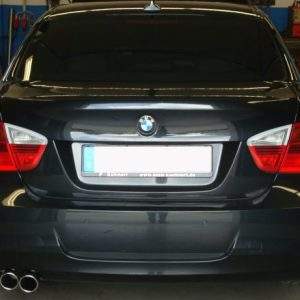 BMW E90/91/92 - 325d/ 330d Endschalldämpfer - 2x80 Typ 12
