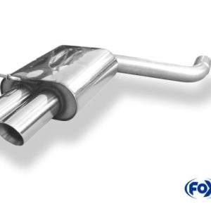 BMW E90/91/92 - 325d/ 330d Endschalldämpfer - 2x80 Typ 25