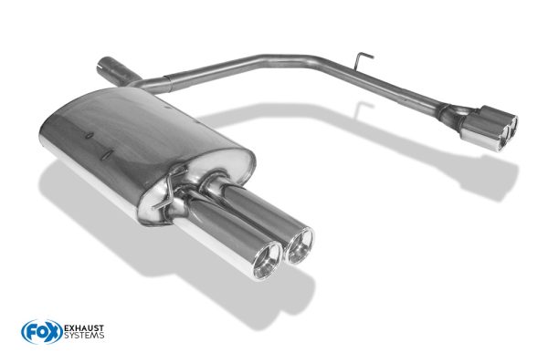 BMW E60/61 - 520i/ 523i/ 525i/ 530i Endschalldämpfer Ausgang rechts/links - 2x76 Typ 13 rechts/links