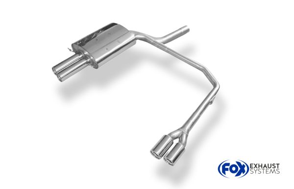 BMW E60/61 520d 525d 530d Endschalldämpfer Ausgang rechts/links - 2x76 Typ 13 rechts/links – Bild 2