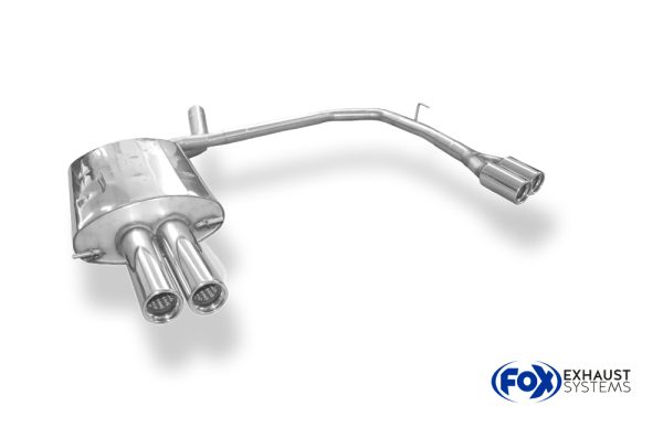 BMW E60/61 520d 525d 530d Endschalldämpfer Ausgang rechts/links - 2x76 Typ 13 rechts/links – Bild 3